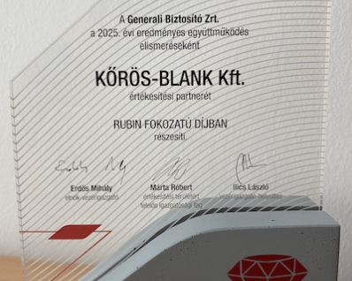 Generali Rubin Fokozatú Alkusz Partner - 2026