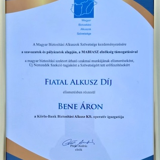 MABIASZ Fiatal Alkusz Díj - 2026