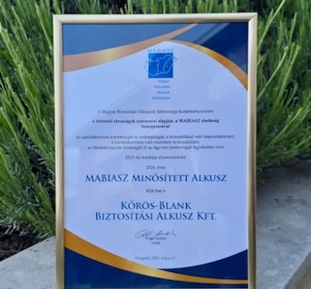 MABIASZ Minősített Alkusz Díj - 2026